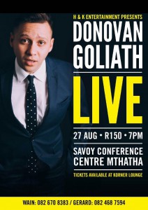 Poster-DONOVAN GOLIATH (2016) edited